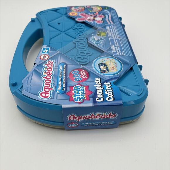 NEW Aquabeads Beginners Carry Case Craft Set Star Beads 900 Beads. Sealed. - Picture 7 of 12